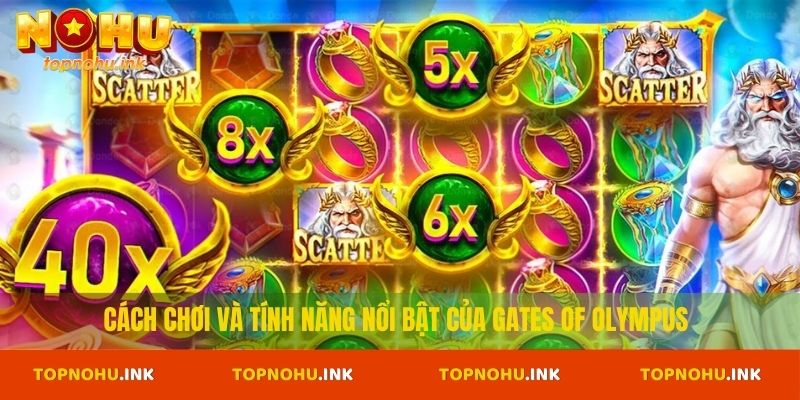 Cách chơi và tính năng nổi bật của Gates of Olympus