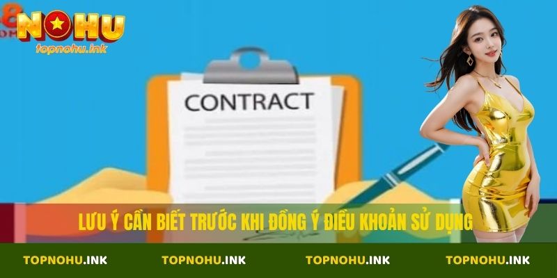 Lưu ý cần biết trước khi đồng ý điều khoản sử dụng